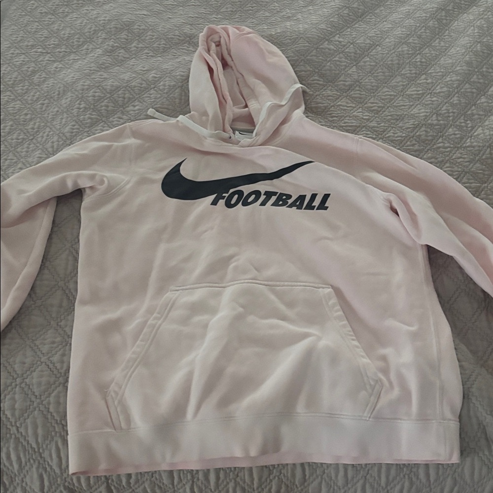 Nike Light Pink Football Hoodie